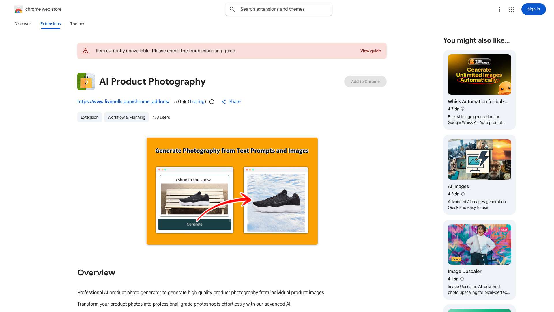 AI Product Photos cover