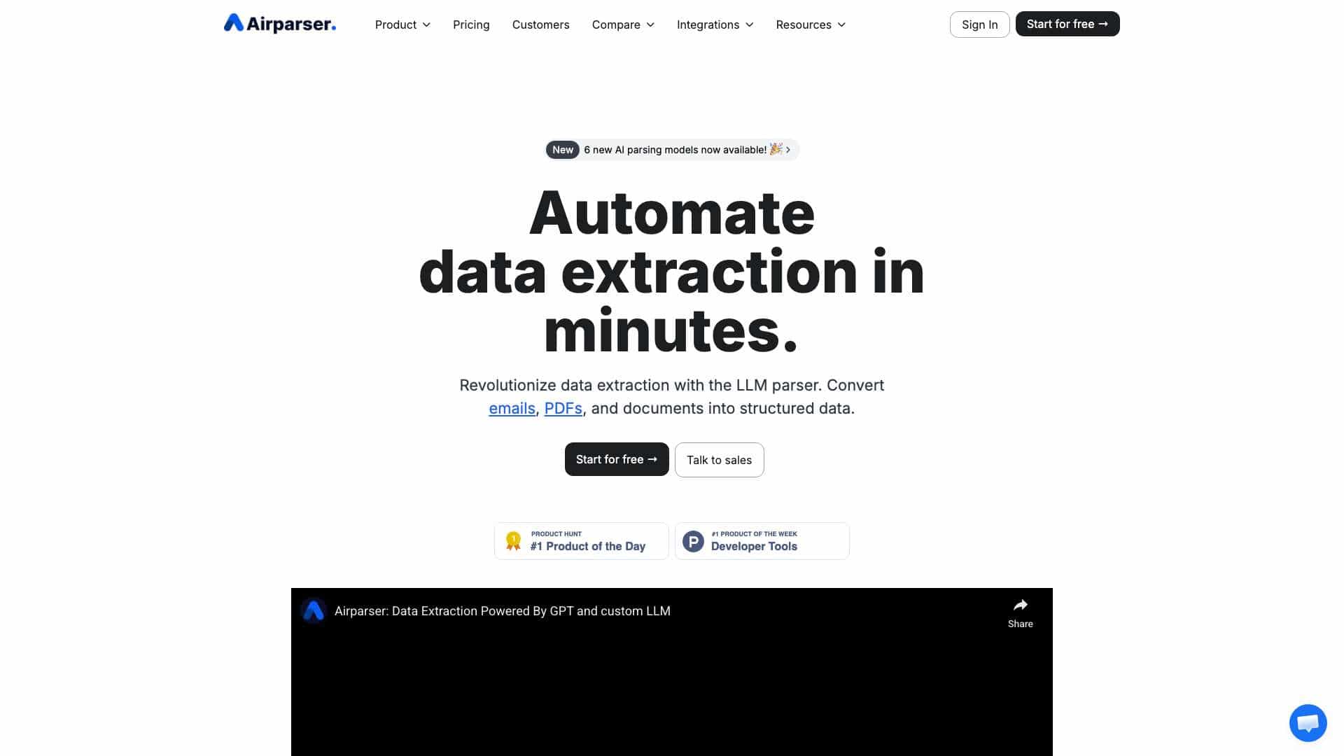Airparser cover