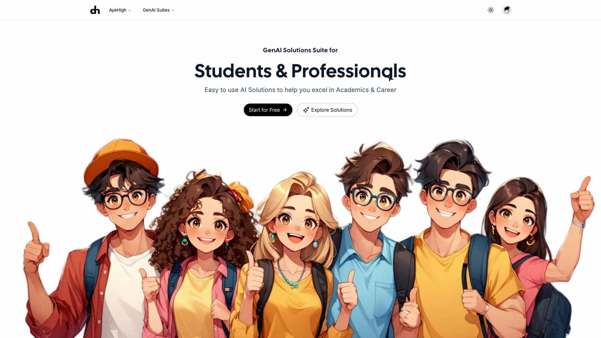 AyeHigh GenAI Solutions Suite cover