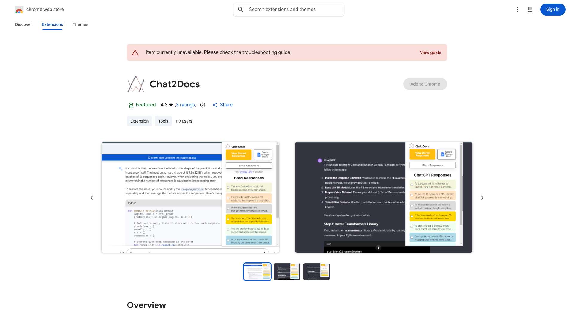 Chat2Docs cover