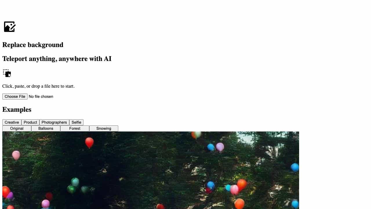 ClipDrop Replace Background cover