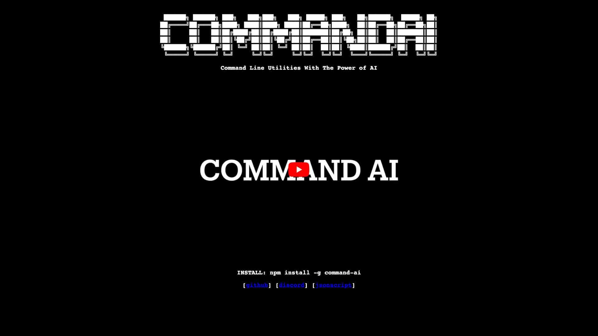 CommandAI cover
