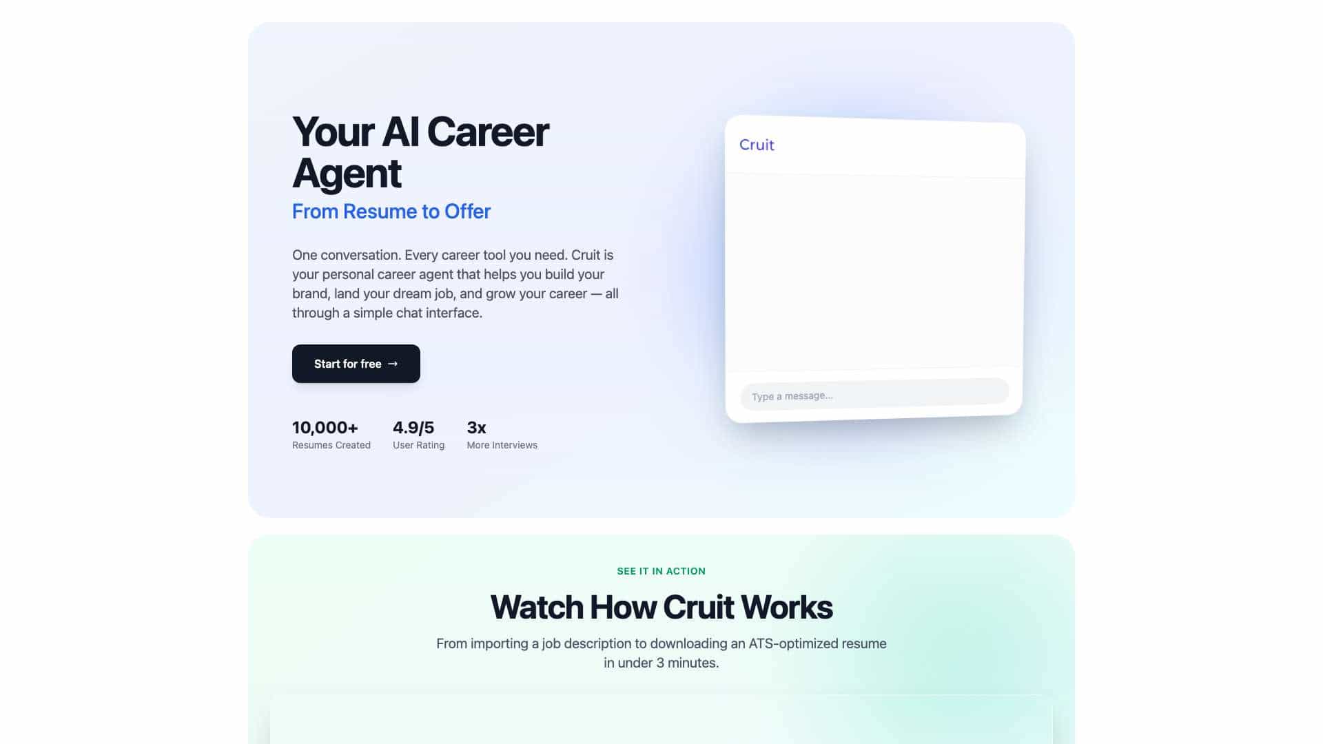 Cruit cover