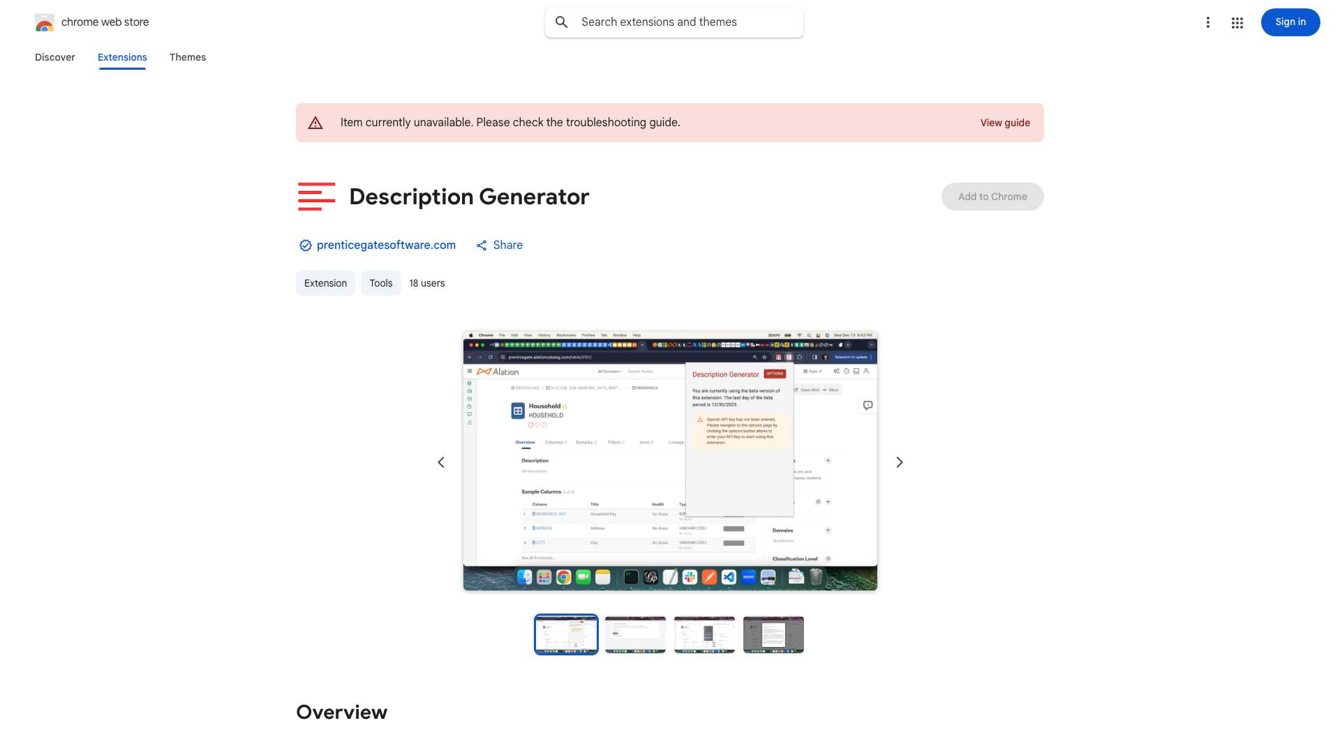 ChatGPT Alation Extension cover