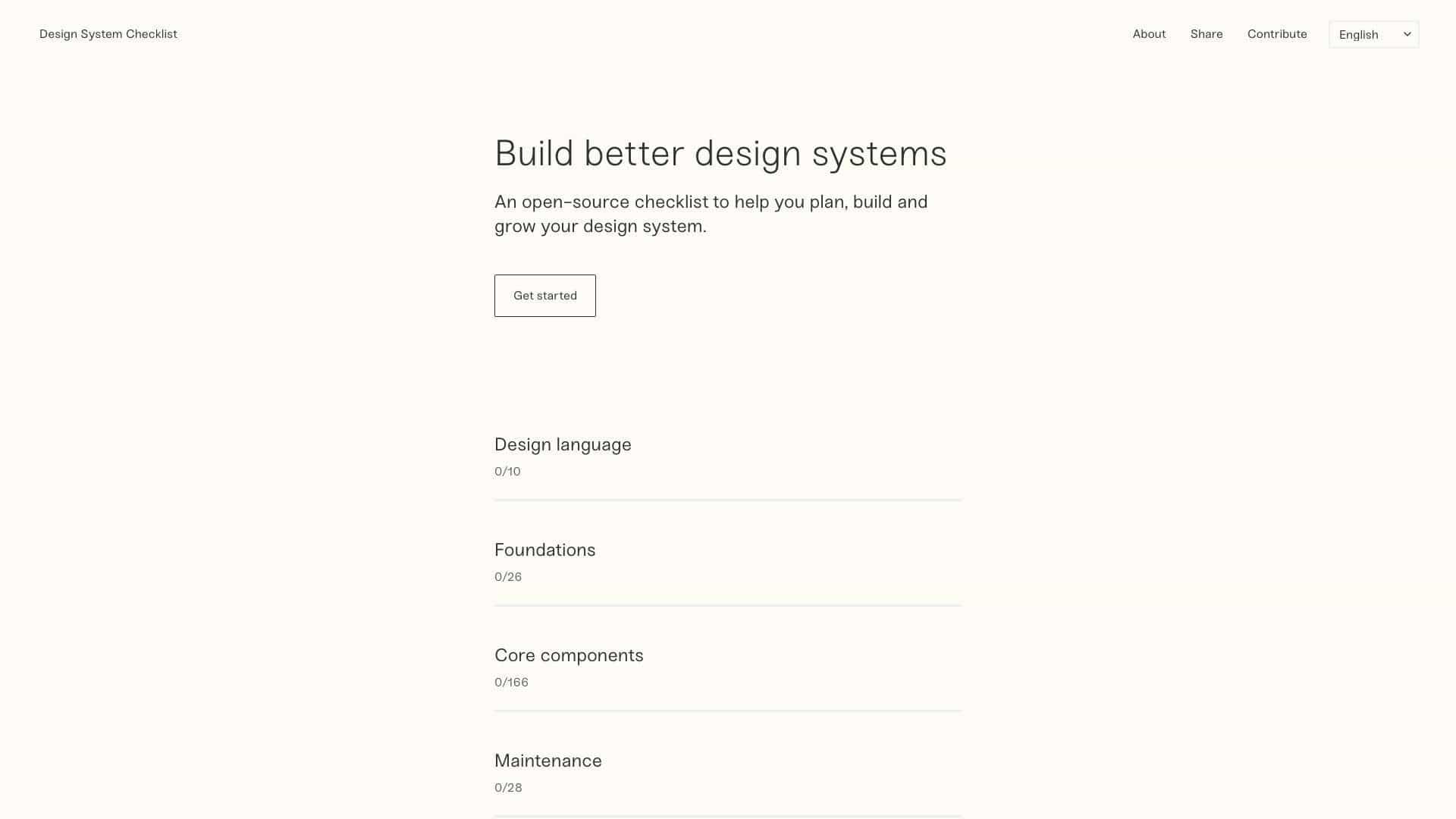 Checklist Console Design Design System Checklist - Toolidx