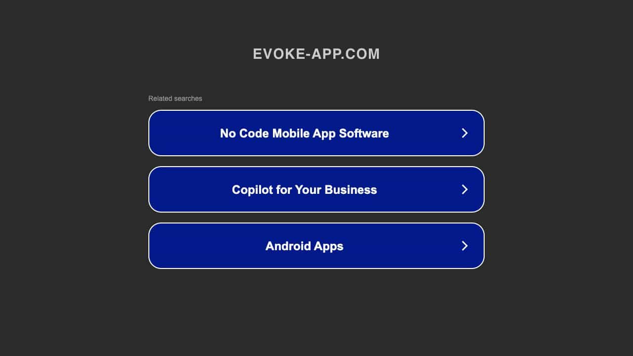 Evoke cover