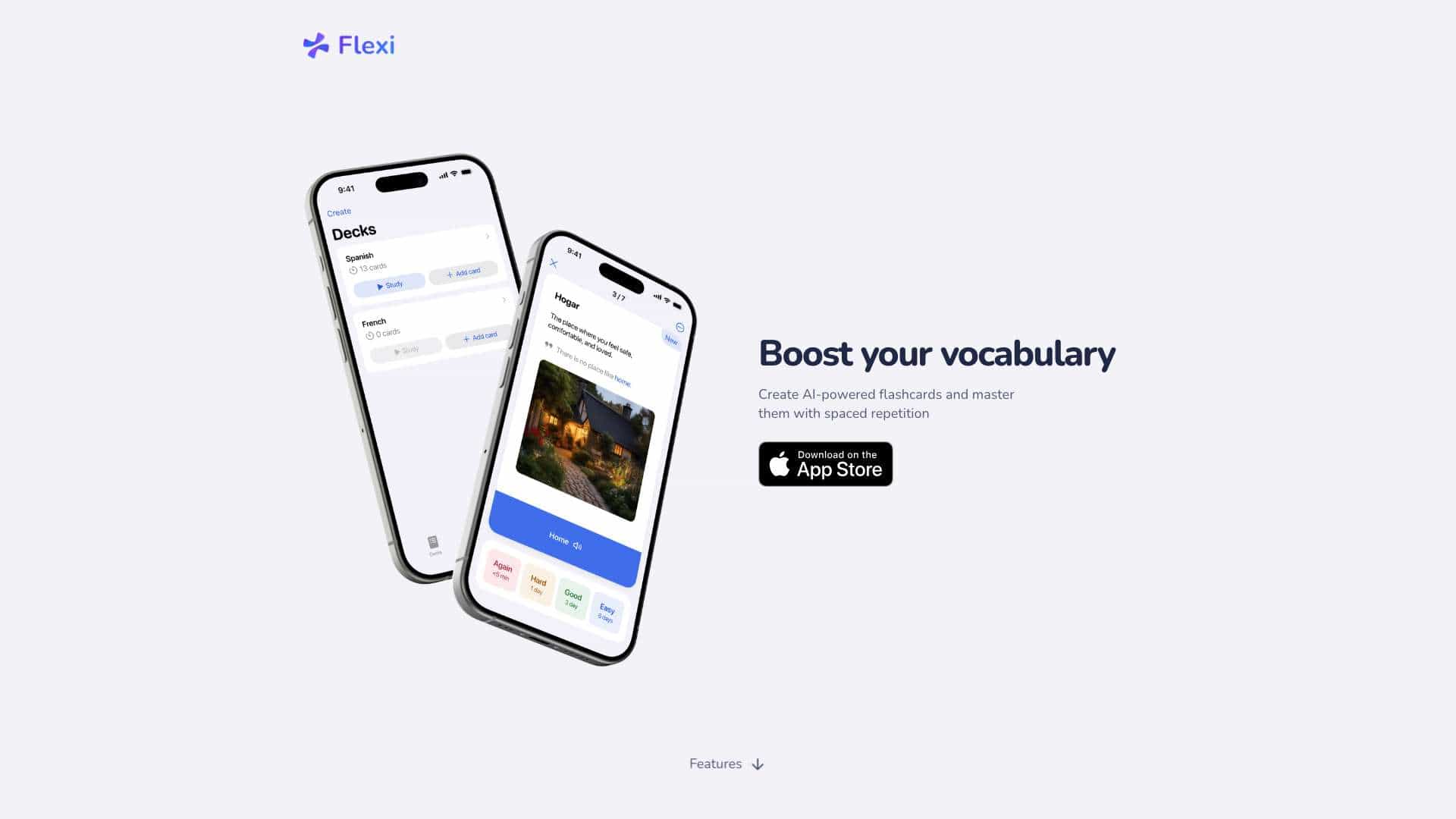 Flexi: AI Language Flashcards cover