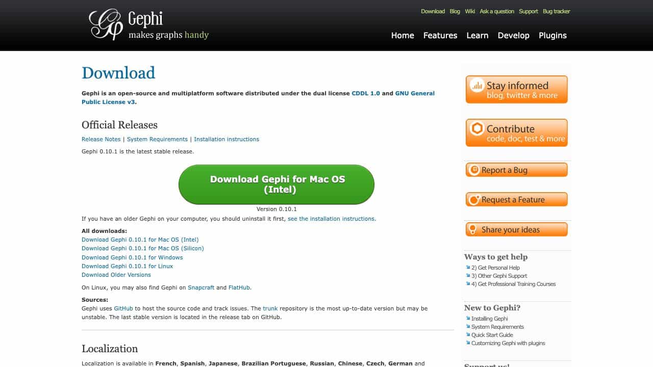 Gephi cover