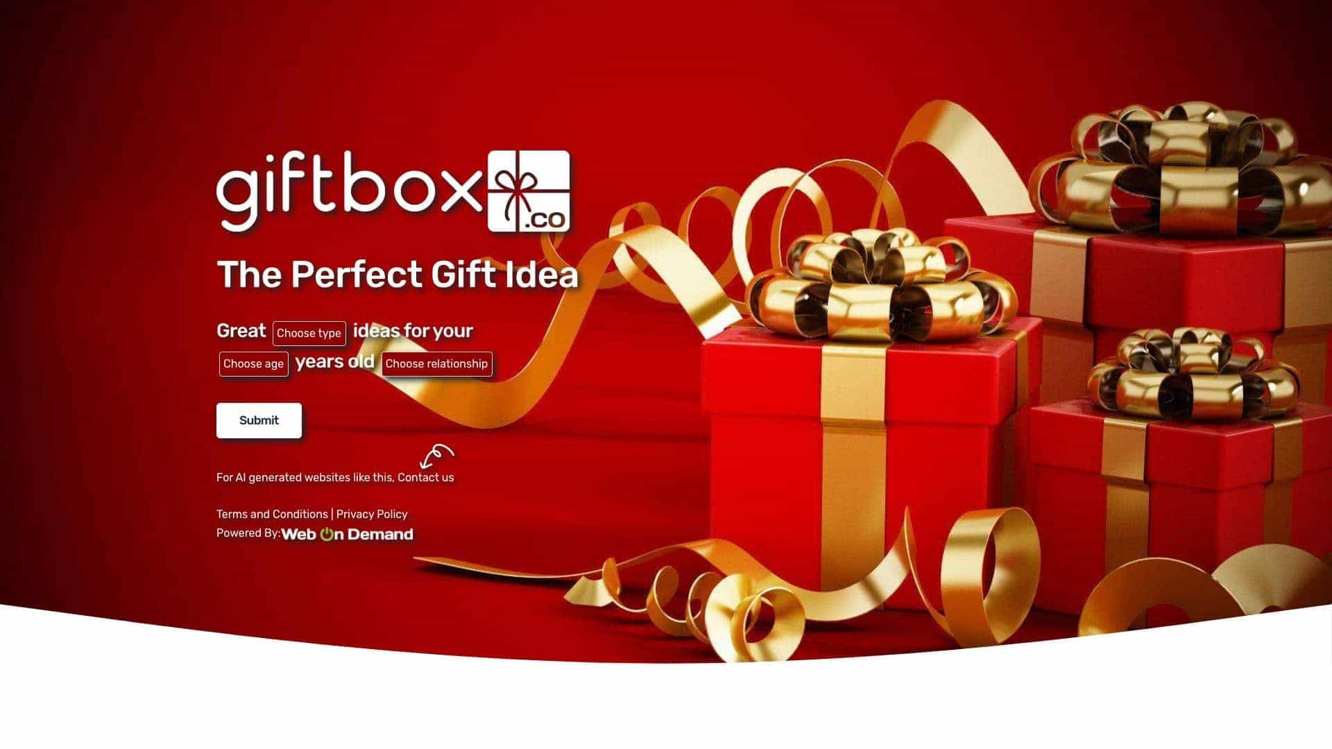 Giftbox cover