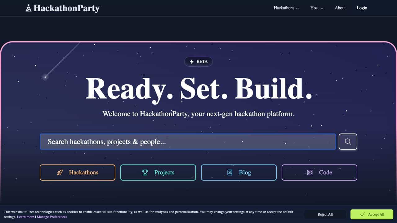 HackathonParty cover