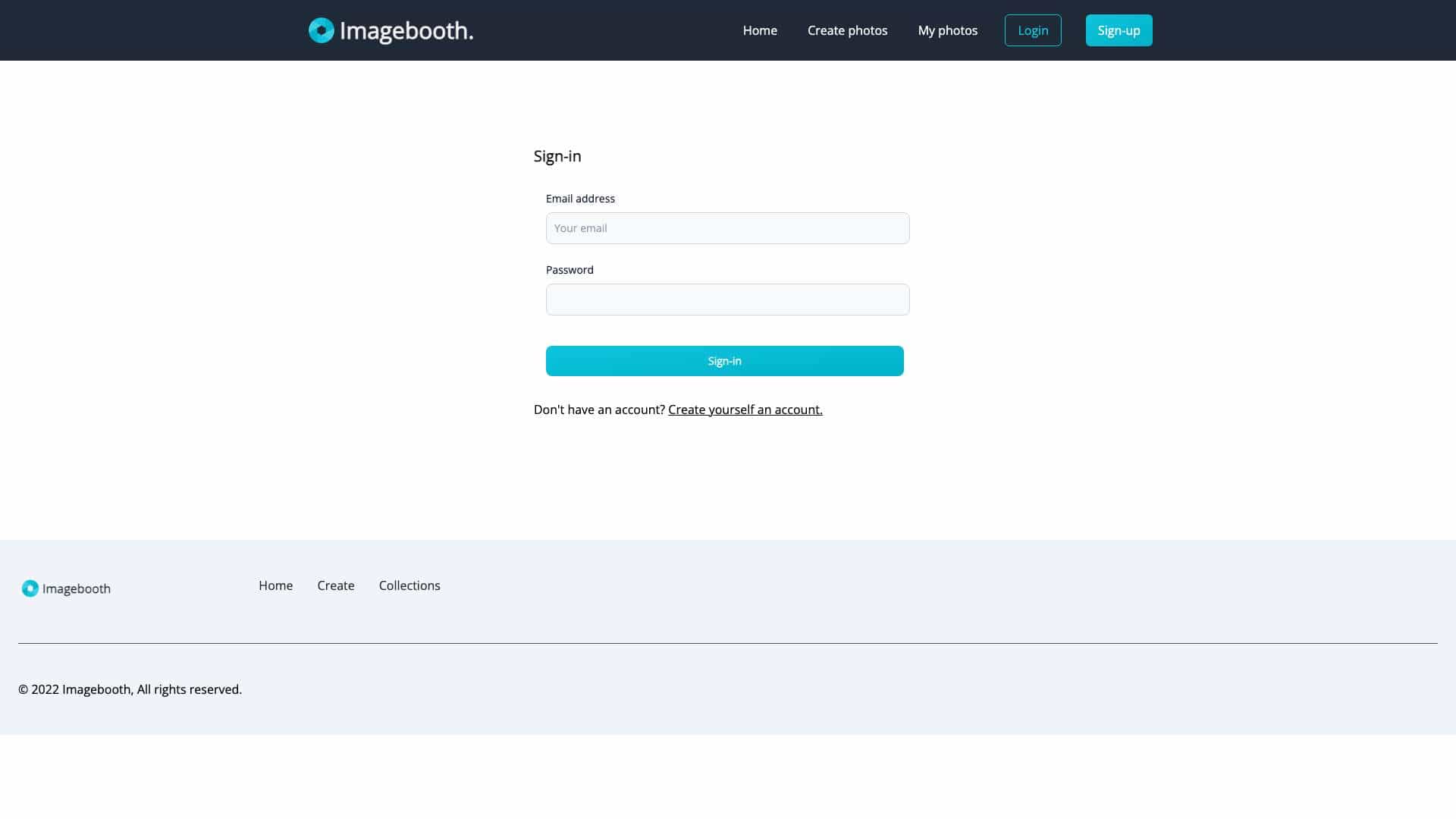 Imagebooth cover