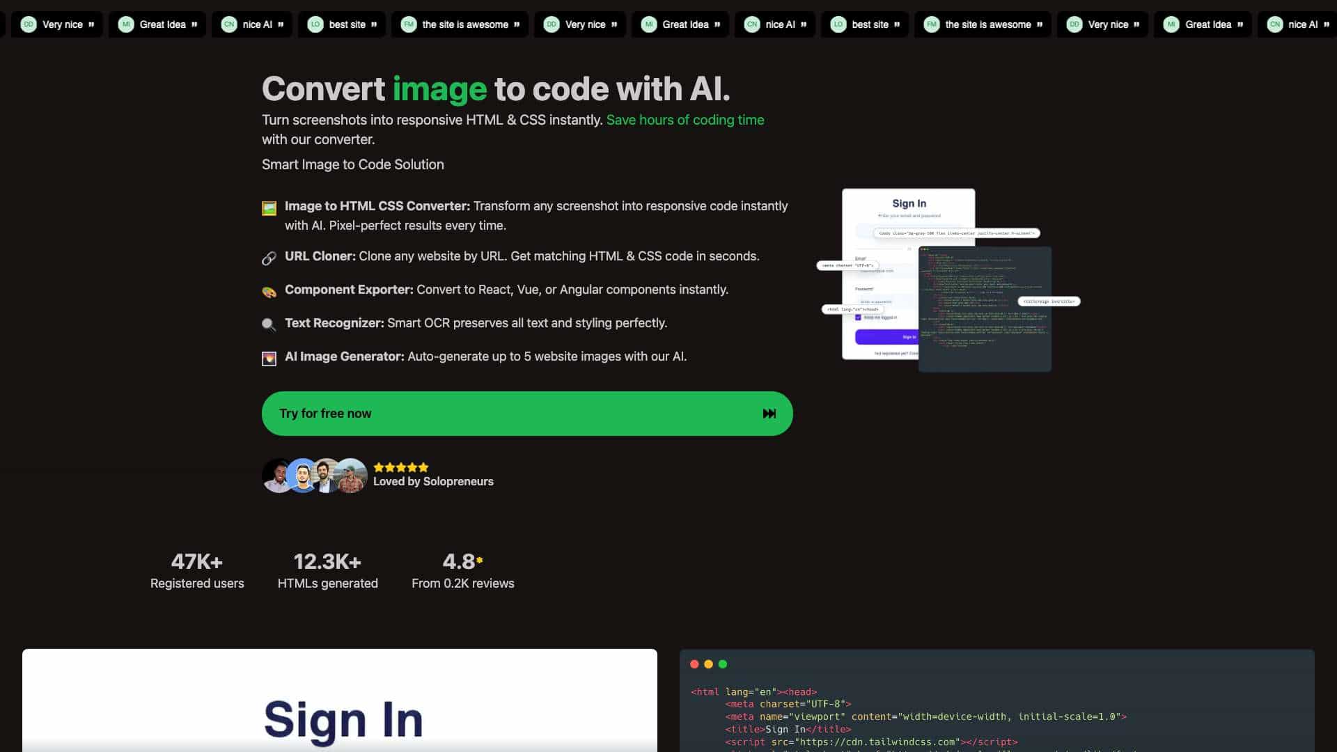 Img2html cover