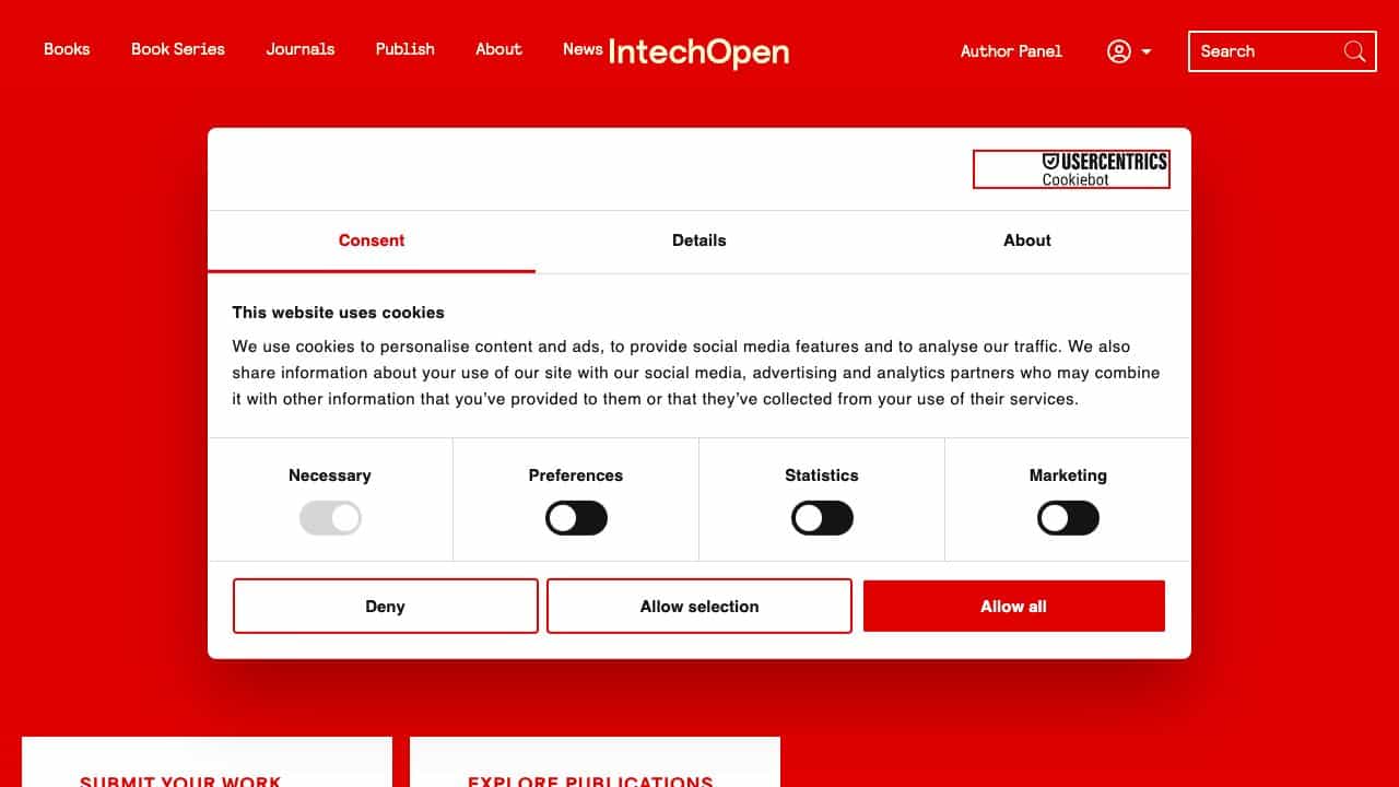 IntechOpen - Open Science Open Minds | IntechOpen cover