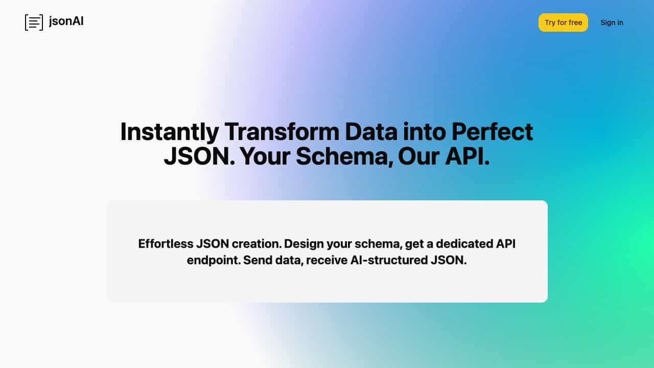 jsonAI cover