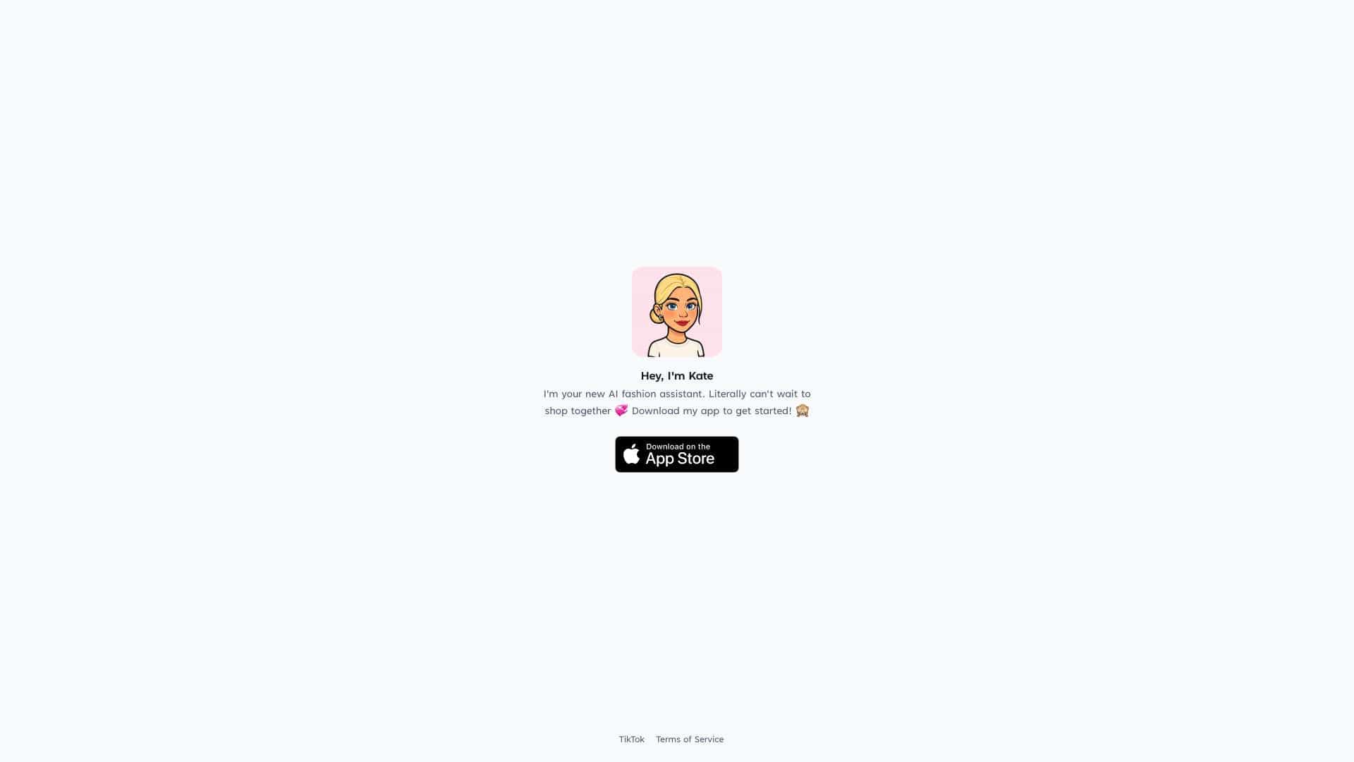 Kate. Your AI Fashion Assistant ✨🛍️ cover