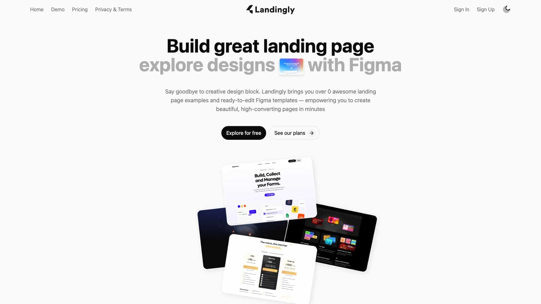 Landingly cover