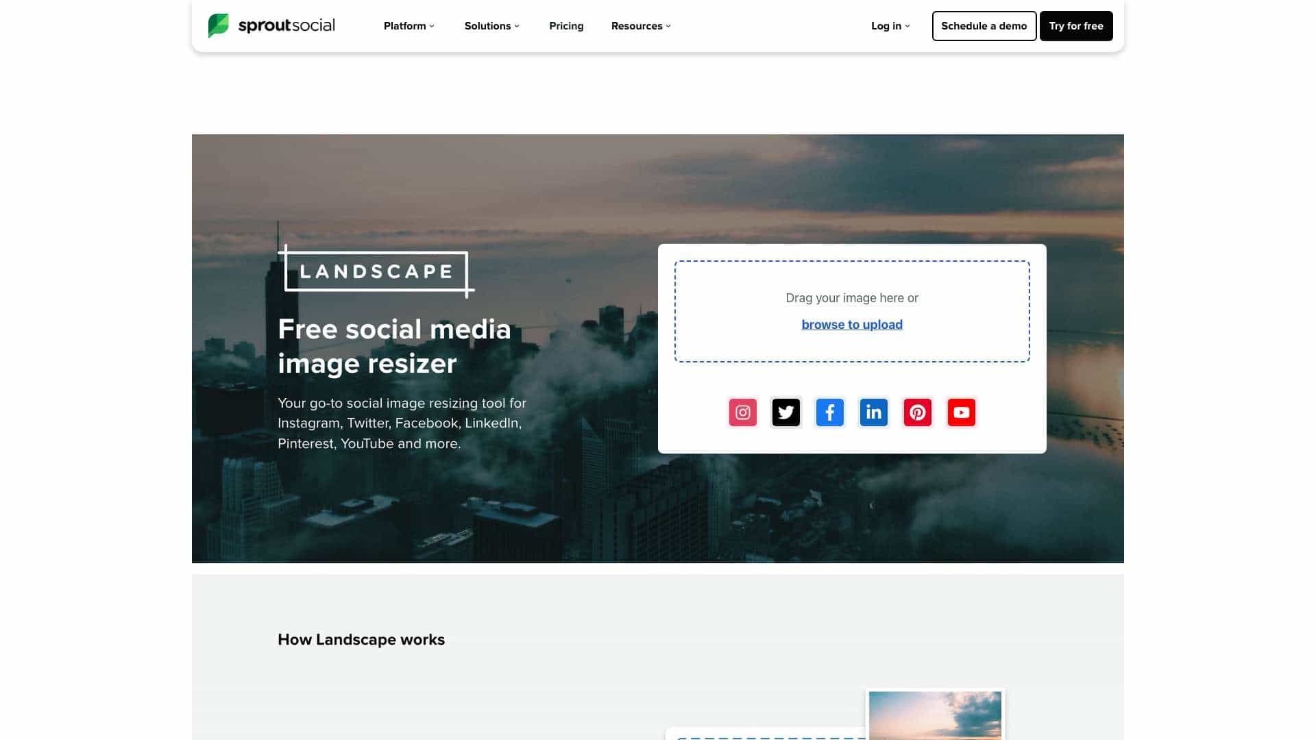 Landscape cover