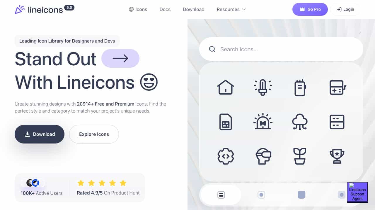 LineIcons - Toolidx