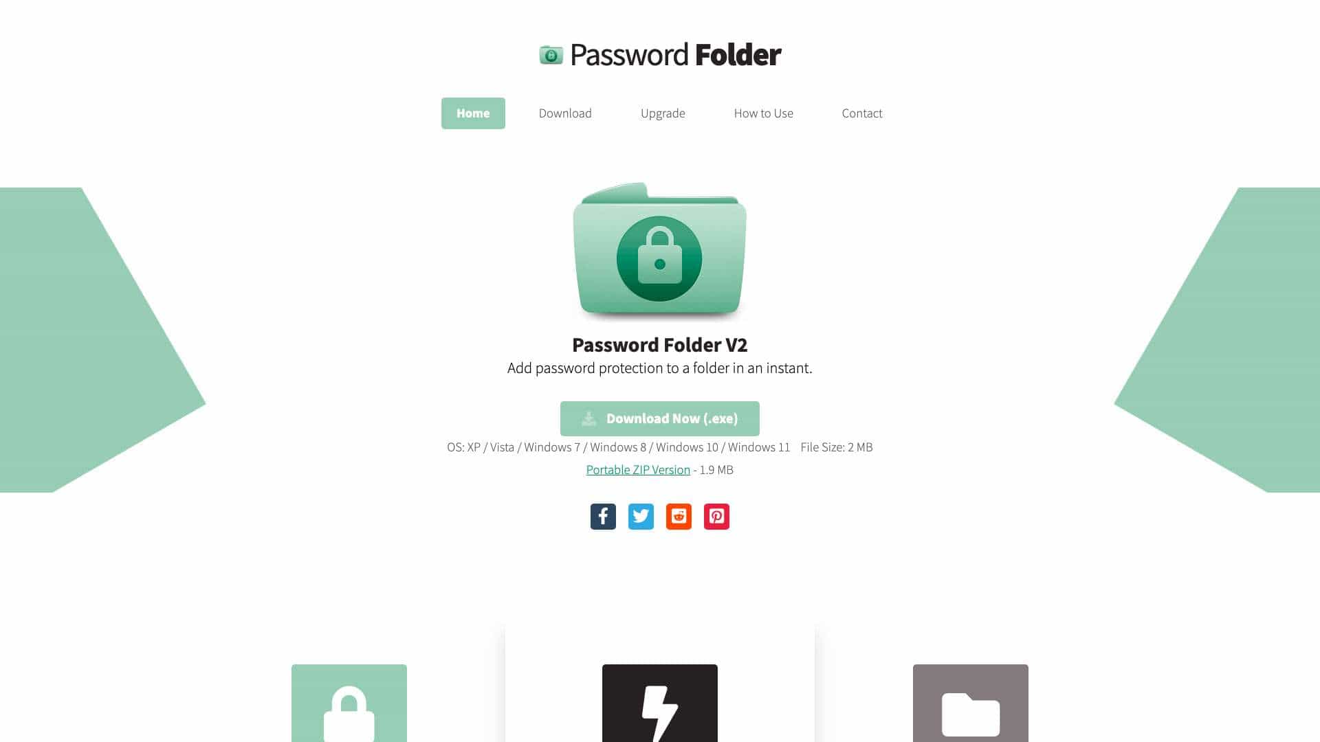 Password Folder - Password Protect Folders on Windows Instantly cover