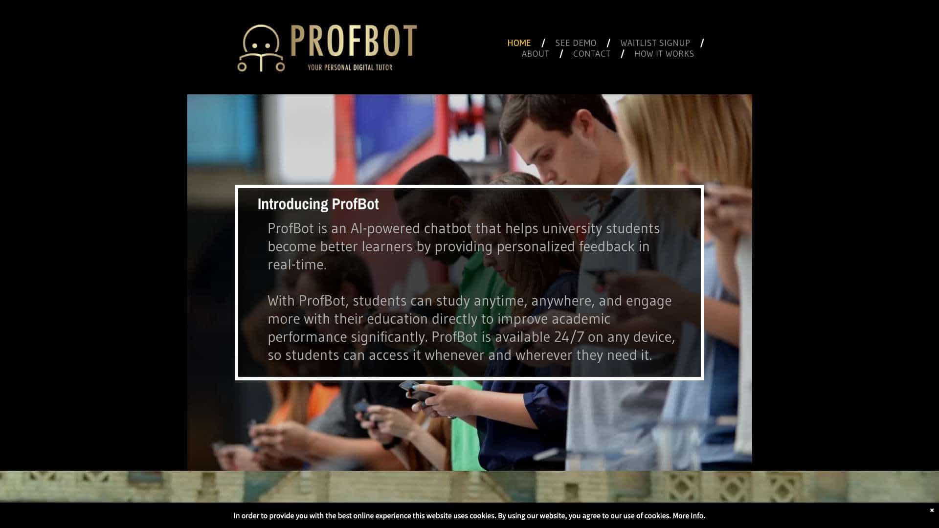 ProfBot: Your Personal Digital Tutor cover