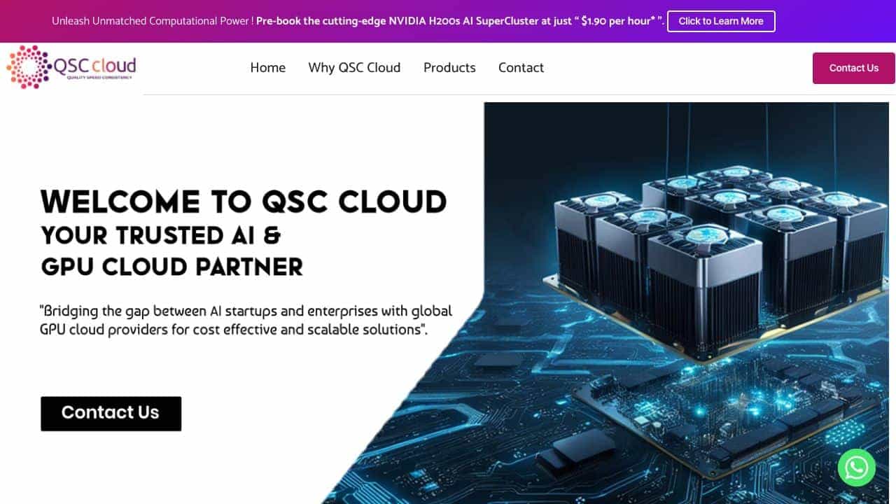 QSC Cloud cover