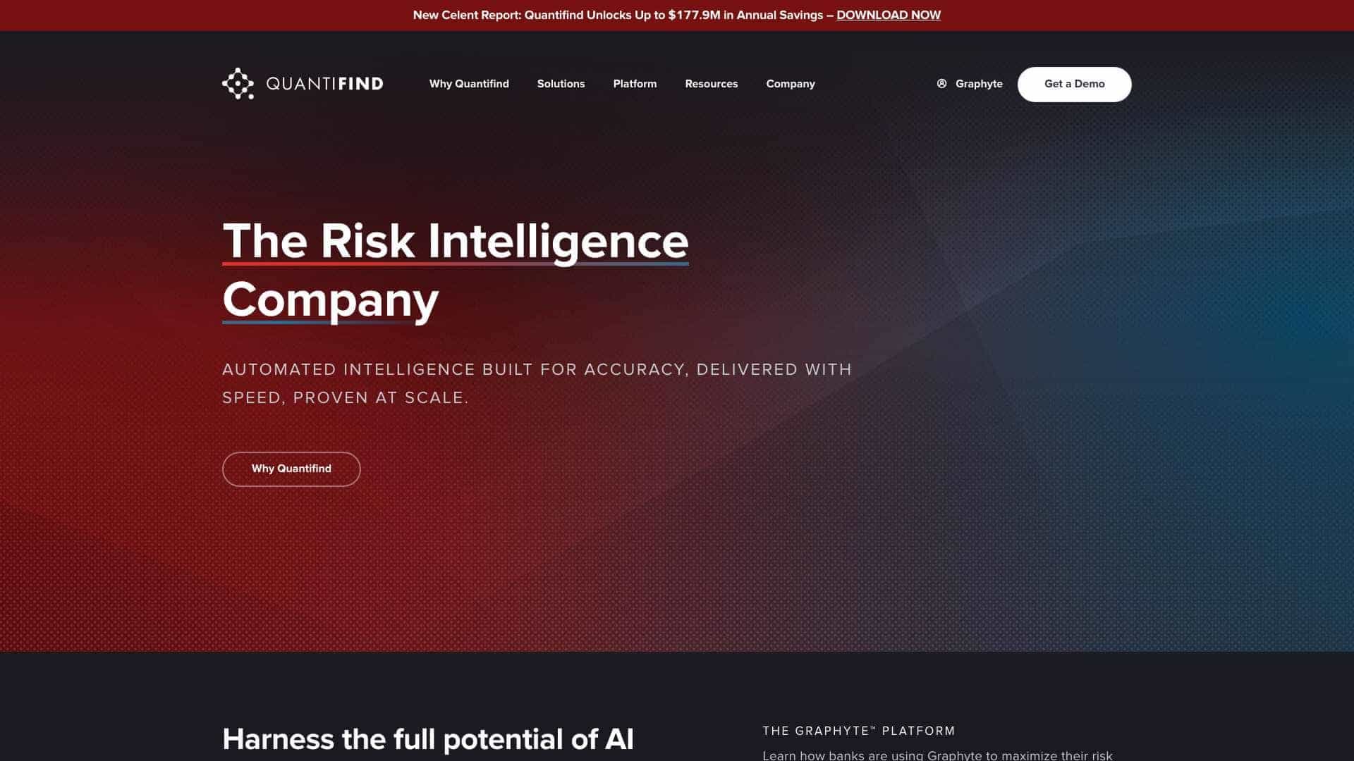 Quantifind Intelligent Financial Crimes Automation cover