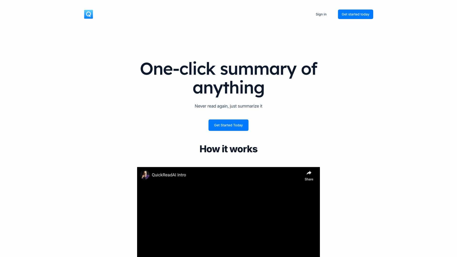 QuickReadAI cover