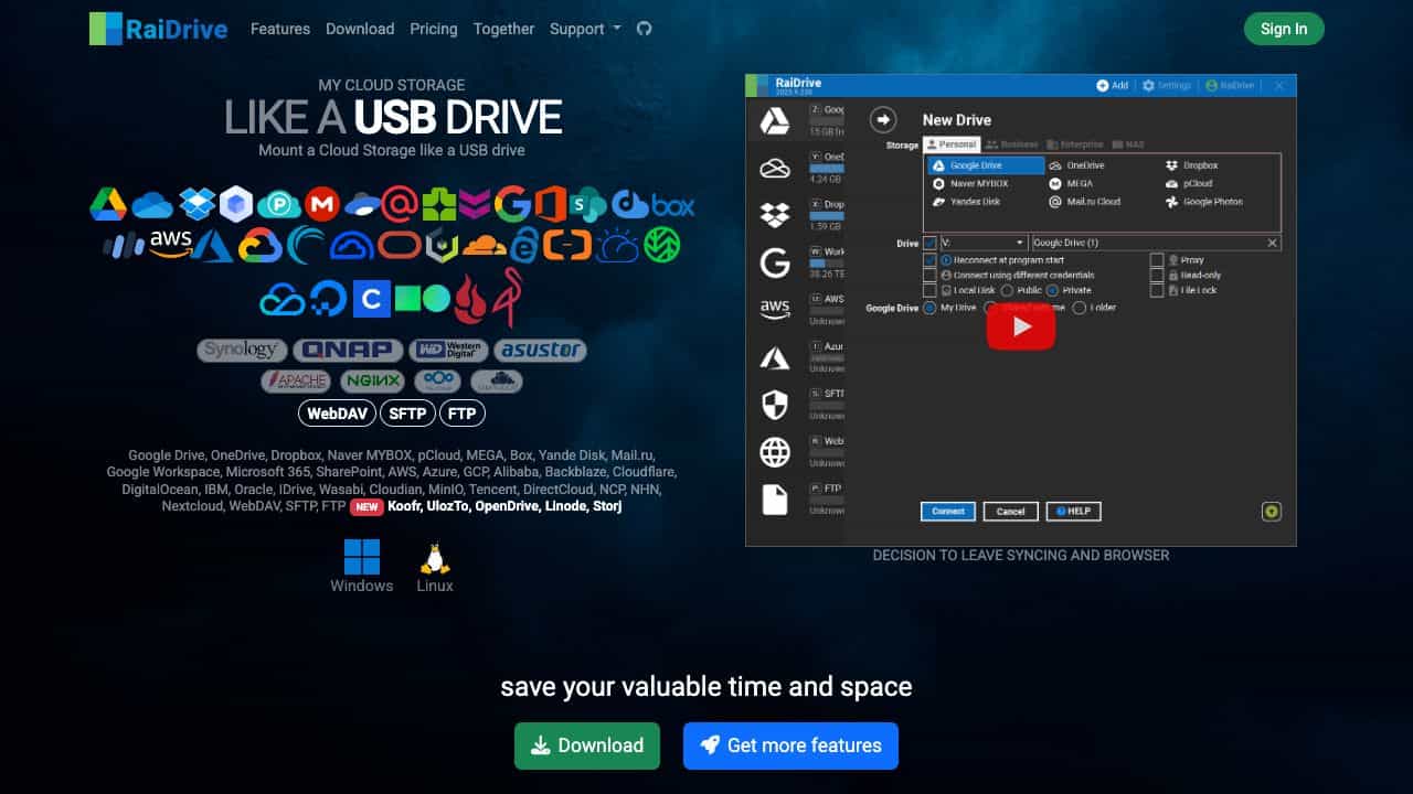 RaiDrive cover