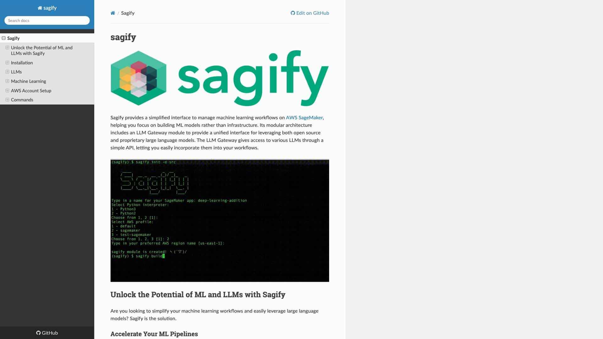 Sagify cover