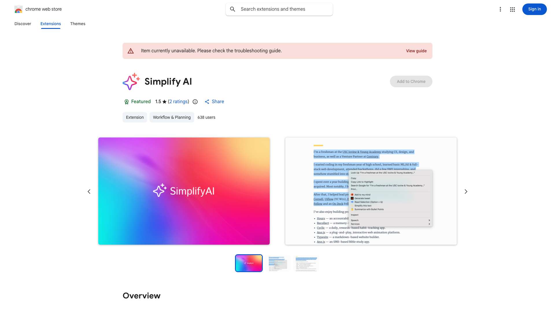 Simplify AI cover