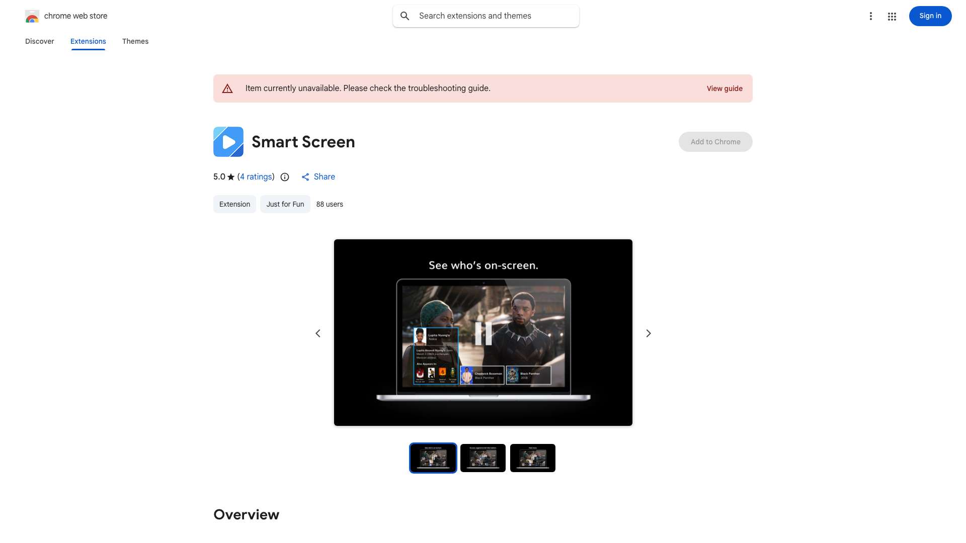 Smart Screen cover