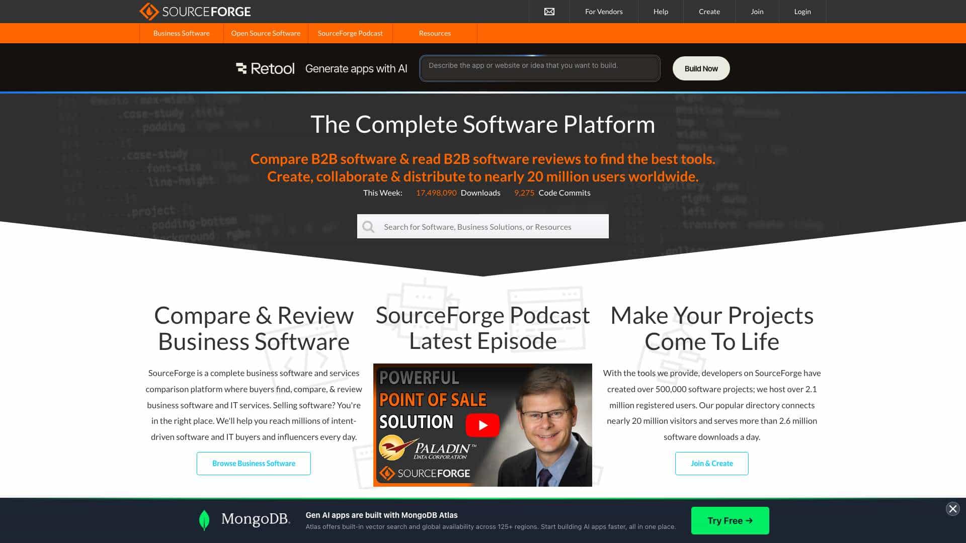SourceForge-下载,开发和发布免费的开源软件 cover