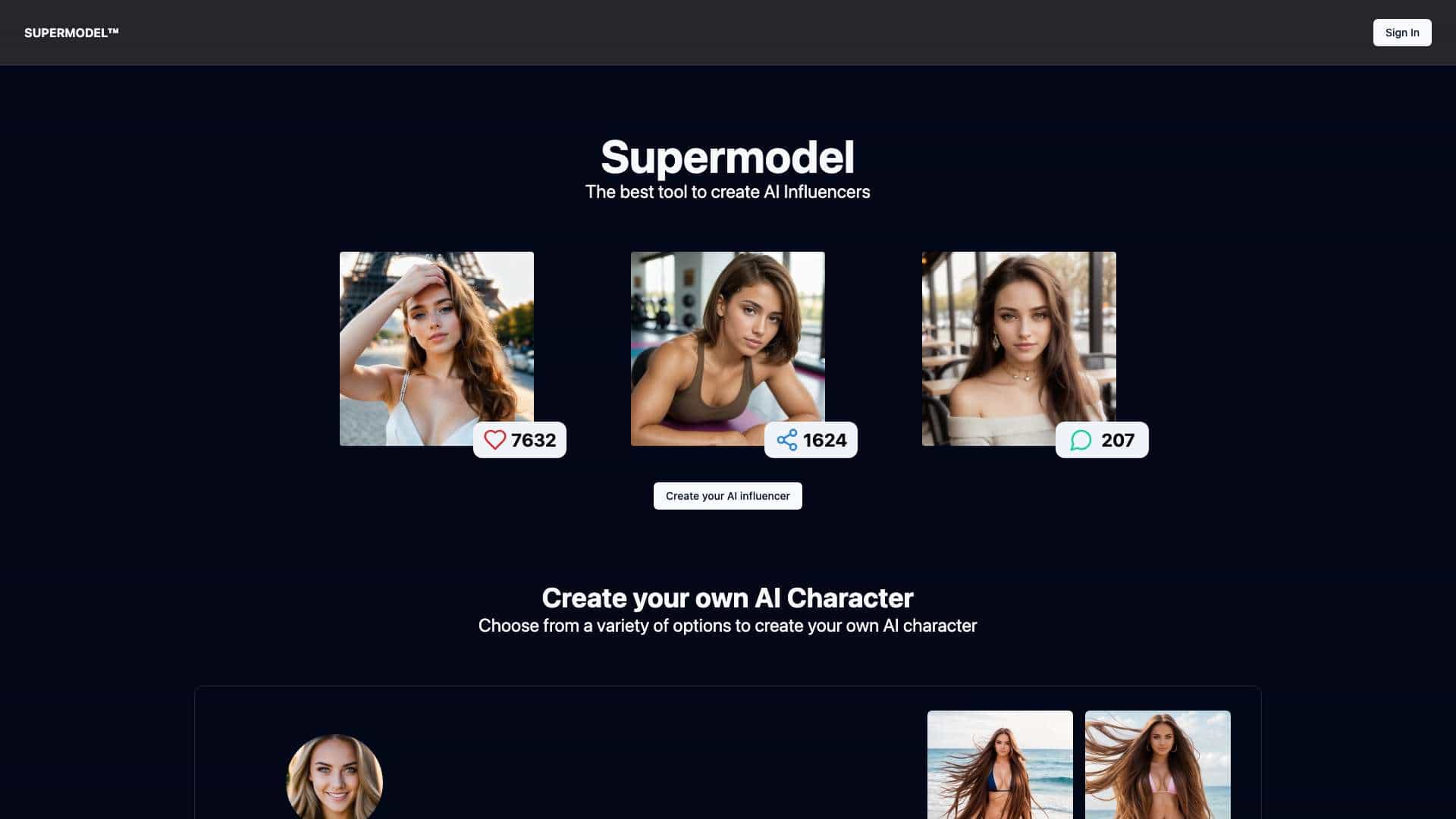 SupermodelsAI cover
