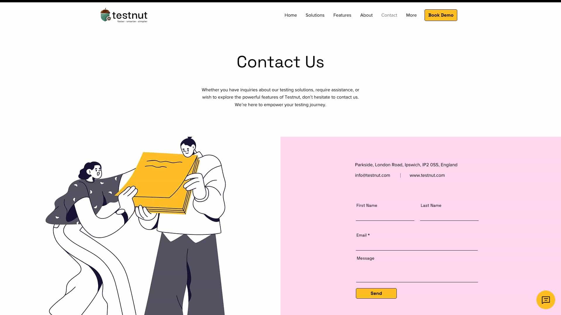 Testnut cover