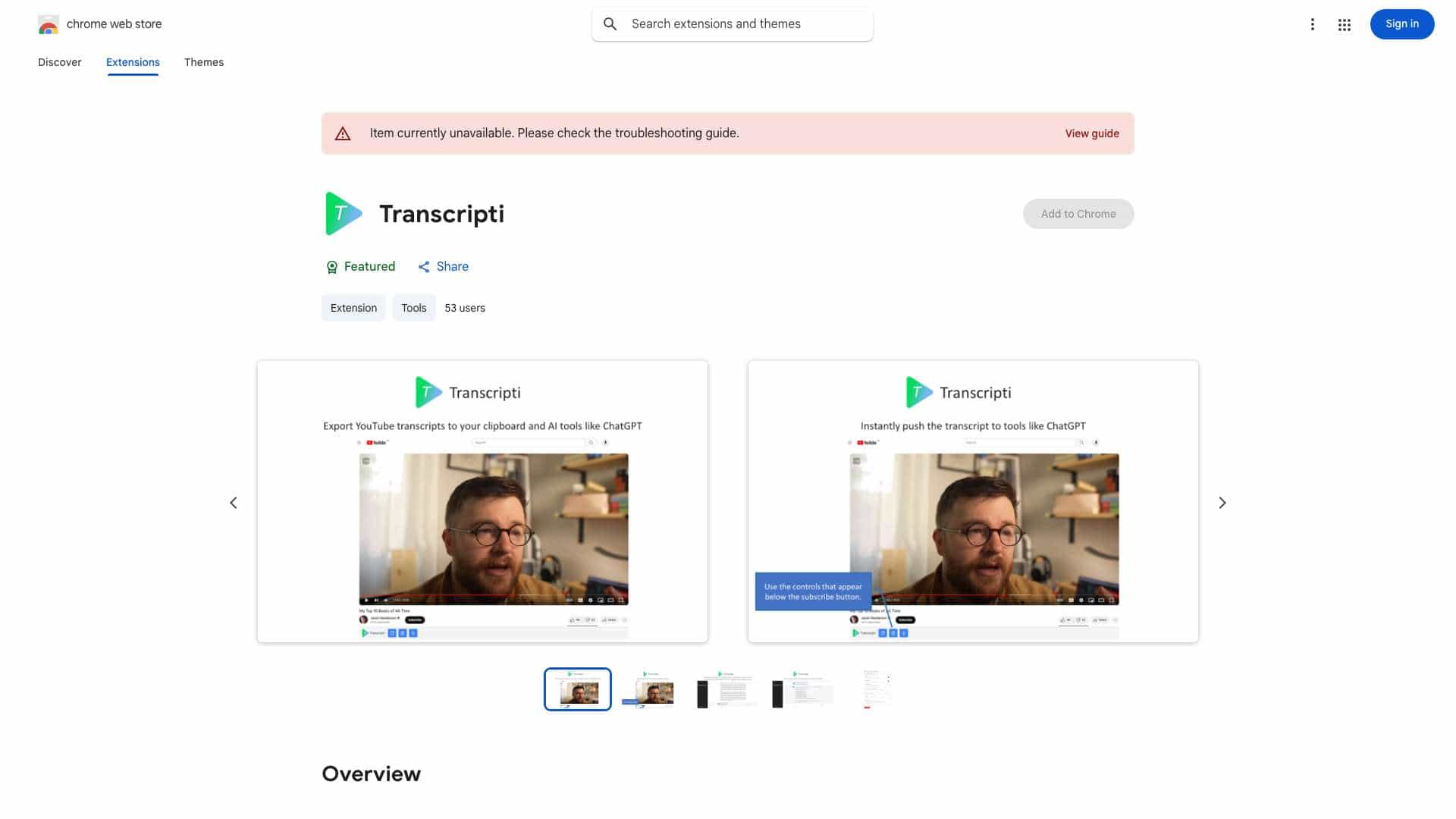 Transcripti cover
