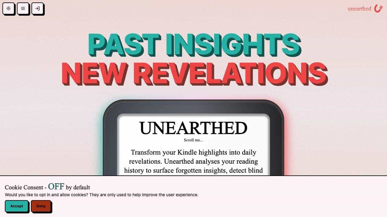 Unearthed cover