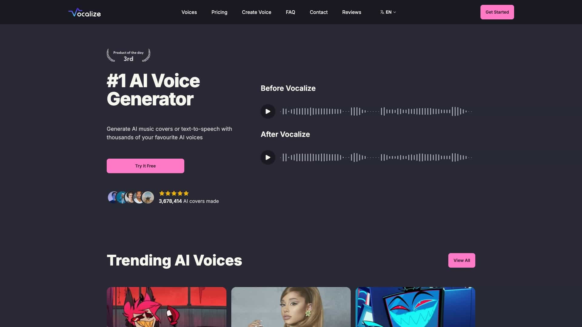 Vocalize cover