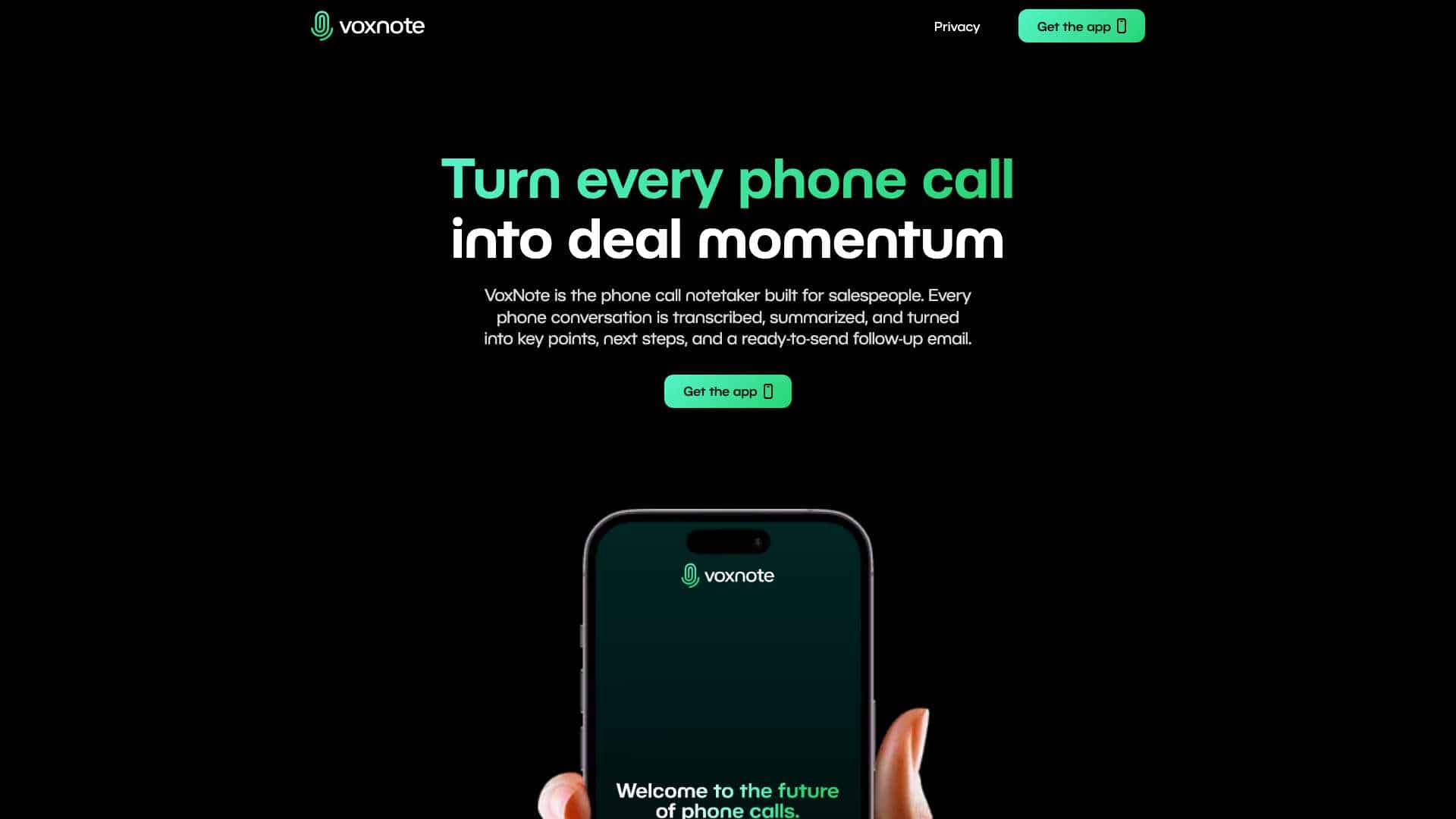 VoxNote cover
